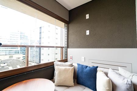 Studio para alugar com 24m², 1 quarto e sem vagaVaranda