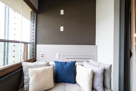 Studio para alugar com 24m², 1 quarto e sem vagaVaranda