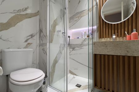 Apartamento para alugar com 68m², 2 quartos e 1 vaga Apartamento para alugar com 68m², 2 quartos e 1 vagaBanheiro Social