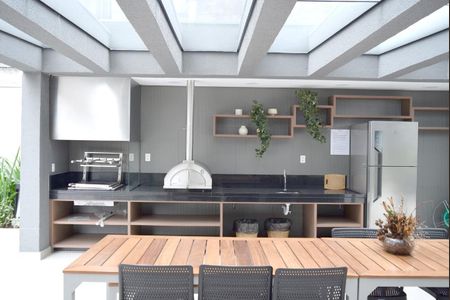 Studio à venda com 17m², 1 quarto e sem vagaChurrasqueira