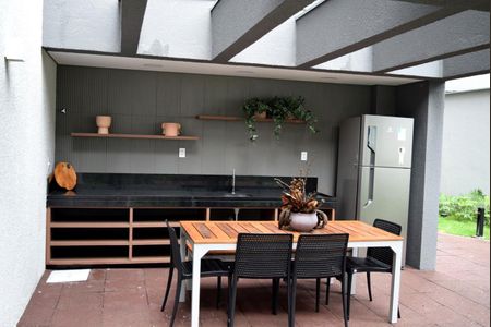 Studio à venda com 17m², 1 quarto e sem vagaChurrasqueira