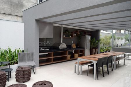 Studio à venda com 17m², 1 quarto e sem vagaChurrasqueira