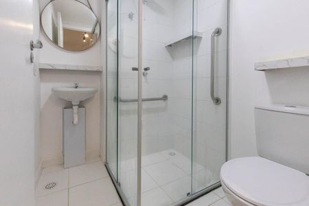 Studio para alugar com 25m², 1 quarto e sem vaga Studio para alugar com 25m², 1 quarto e sem vagaBanheiro