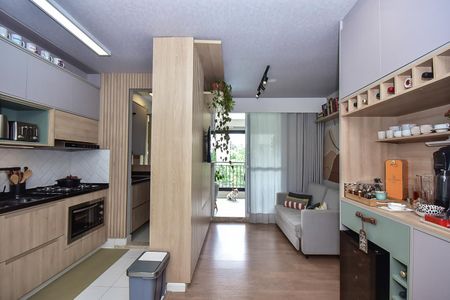 Sala de apartamento à venda com 2 quartos, 60m² em Vila Andrade, São Paulo