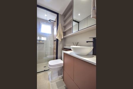 Apartamento à venda com 63m², 2 quartos e 1 vagaBanheiro Suíte 