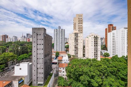 Sala/Cozinha - Vista de apartamento para alugar com 1 quarto, 51m² em Pinheiros, São Paulo