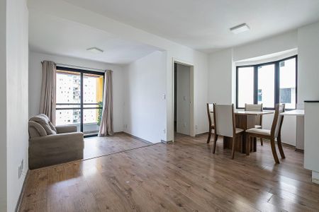 Sala/Cozinha de apartamento para alugar com 1 quarto, 51m² em Pinheiros, São Paulo