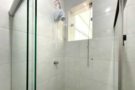 Banheiro da Suíte de apartamento à venda com 1 quarto, 50m² em Centro, Belo Horizonte