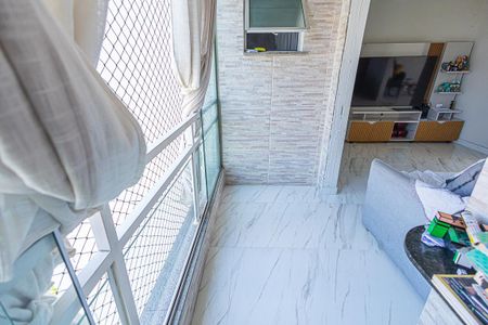 Varanda da Sala de apartamento à venda com 2 quartos, 110m² em Castelo, Belo Horizonte