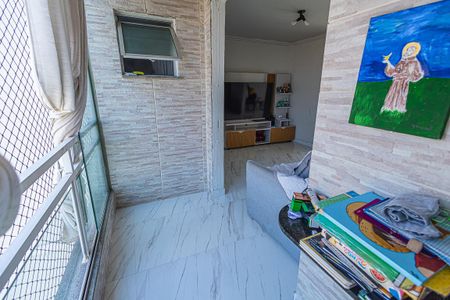 Varanda da Sala de apartamento à venda com 2 quartos, 110m² em Castelo, Belo Horizonte