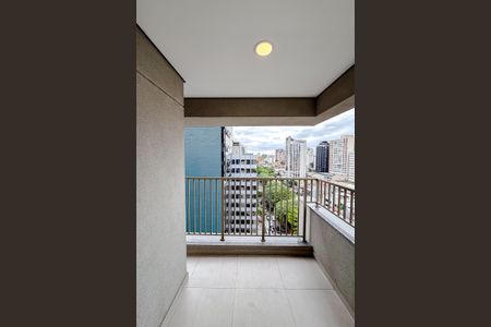 Studio para alugar com 27m², 1 quarto e sem vagaVaranda