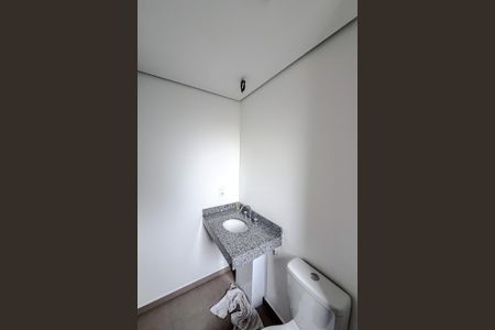 Banheiro de kitnet/studio para alugar com 1 quarto, 27m² em Vila Mariana, São Paulo