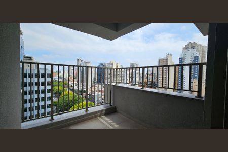 Varanda do Studio de kitnet/studio para alugar com 1 quarto, 27m² em Vila Mariana, São Paulo
