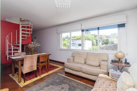 Sala de apartamento à venda com 2 quartos, 180m² em Cristal, Porto Alegre