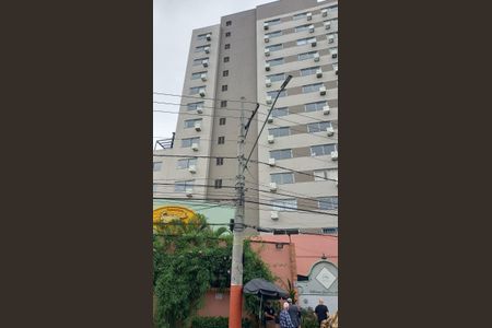 Studio para alugar com 25m², 1 quarto e sem vaga Studio para alugar com 25m², 1 quarto e sem vagaFachada + Plaquinha