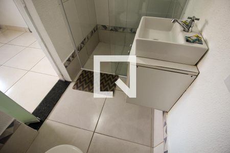 Studio para alugar com 35m², 1 quarto e sem vaga Studio para alugar com 35m², 1 quarto e sem vagaBanheiro Social