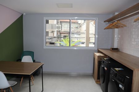 Studio para alugar com 21m², 1 quarto e sem vagaLavanderia