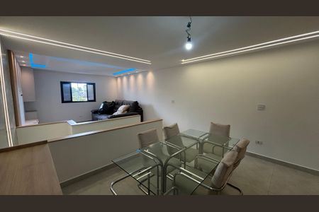 Sala - Sala de jantar  de casa para alugar com 3 quartos, 133m² em Parque Novo Oratório, Santo André