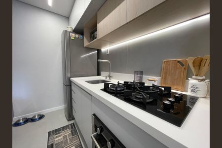 Apartamento à venda com 44m², 2 quartos e 1 vagaCozinha e Área de Serviço
