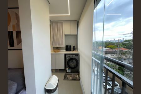 Varanda da Sala de apartamento à venda com 2 quartos, 44m² em Butantã, São Paulo