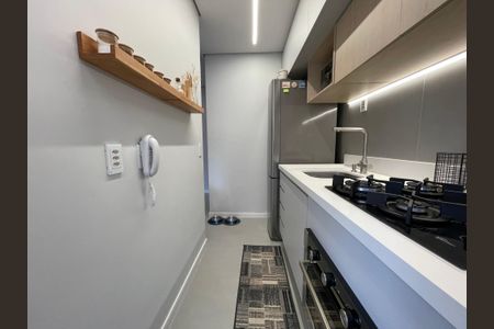 Apartamento à venda com 44m², 2 quartos e 1 vagaCozinha e Área de Serviço