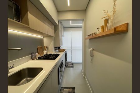 Apartamento à venda com 44m², 2 quartos e 1 vagaCozinha e Área de Serviço
