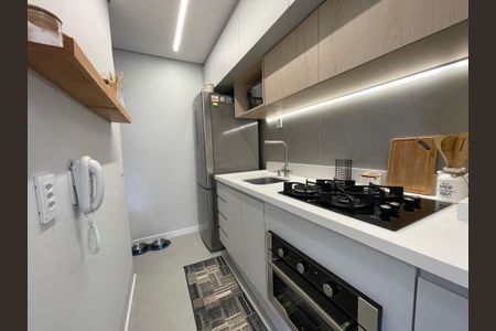 Apartamento à venda com 44m², 2 quartos e 1 vagaCozinha e Área de Serviço