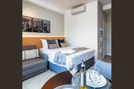 Foto 04 de apartamento à venda com 1 quarto, 29m² em Brooklin, São Paulo