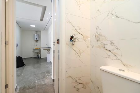 Banheiro de apartamento para alugar com 2 quartos, 33m² em Vila Progresso (zona Leste), São Paulo