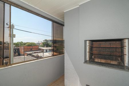 Varanda da Sala de apartamento à venda com 1 quarto, 44m² em Farrapos, Porto Alegre