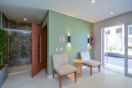 Apartamento para alugar com 37m², 2 quartos e 1 vaga Apartamento para alugar com 37m², 2 quartos e 1 vagaSaúna