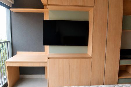 Studio para alugar com 21m², 1 quarto e sem vagaDormitório - Varanda