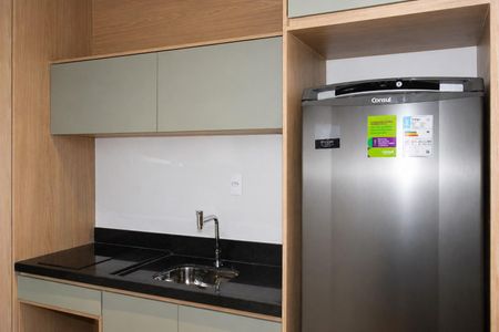 Studio para alugar com 21m², 1 quarto e sem vagaCozinha