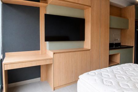 Studio para alugar com 21m², 1 quarto e sem vagaDormitório - Varanda