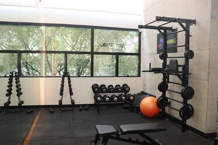 Studio para alugar com 21m², 1 quarto e sem vagaAcademia