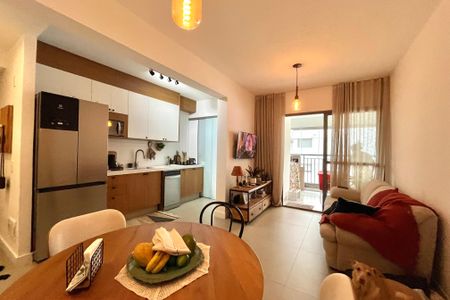 Sala de apartamento à venda com 2 quartos, 75m² em Jardim Prudência, São Paulo