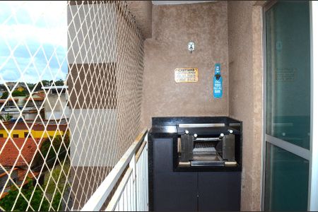 Varanda da Sala de apartamento à venda com 3 quartos, 73m² em Goiânia, Belo Horizonte