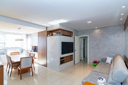 Sala de apartamento à venda com 3 quartos, 96m² em Santo Antônio, Belo Horizonte