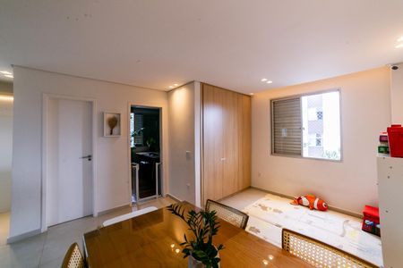 Sala de Jantar de apartamento à venda com 4 quartos, 155m² em Santo Antônio, Belo Horizonte