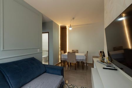 Sala  de apartamento para alugar com 2 quartos, 96m² em Loteamento Dinora Rosa, Sorocaba