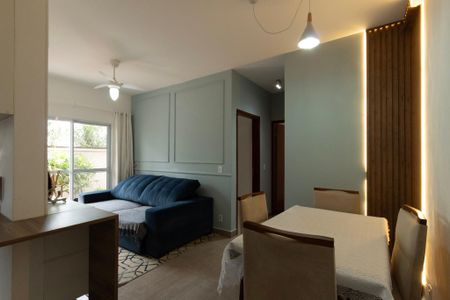 Sala  de apartamento para alugar com 2 quartos, 96m² em Loteamento Dinora Rosa, Sorocaba