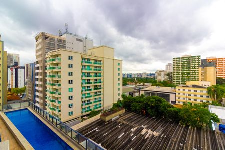 Apartamento à venda com 34m², 1 quarto e sem vagaVaranda