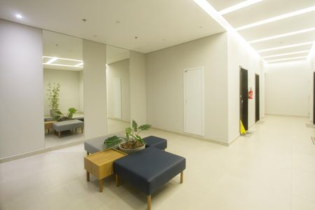 Apartamento à venda com 34m², 1 quarto e sem vagaHall social