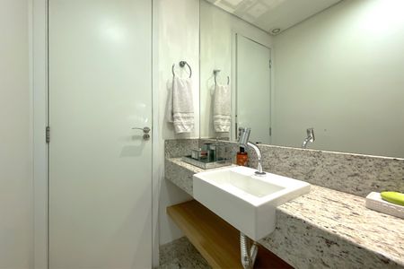 Apartamento à venda com 90m², 2 quartos e 2 vagasLavabo da Sala