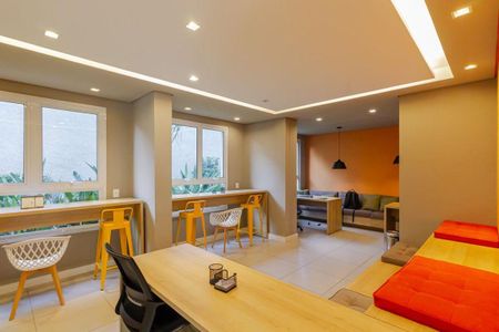 Studio à venda com 27m², 2 quartos e sem vagaCo working