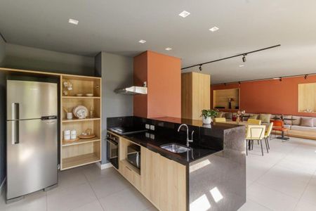 Studio à venda com 27m², 2 quartos e sem vagaÁrea comum - Salão de festas