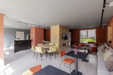 Studio à venda com 27m², 2 quartos e sem vagaÁrea comum - Salão de festas