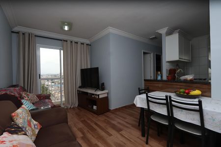 Sala de apartamento à venda com 2 quartos, 49m² em Vila Antonieta, São Paulo