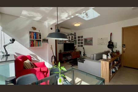 Studio à venda com 41m², 1 quarto e 1 vagaVaranda