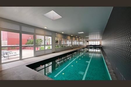 Studio à venda com 41m², 1 quarto e 1 vagaPiscina